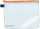 Reißverschlussbeutel, DIN A6, PVC, Textilreißverschluss orange, Beutel farblos, (H x B) 128 x 183 mm