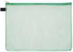 Kleinkrambeutel, DIN A4, Reißverschluss grün,...