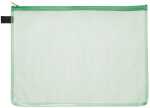 Kleinkrambeutel, DIN A5, Reißverschluss grün,...