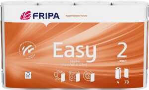 Küchenrolle Easy, 2-lagig, weiß, 4 Rollen à 70 Blatt