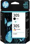 Tintenpatrone 305, für HP Drucker, 2er Pack, 1x ca....