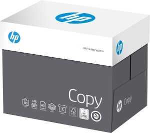 HP Kopierpapier Copy, DIN A4, 80g/qm, Weißegrad 146 CIE, 500 Blatt