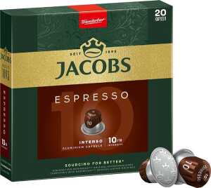 Jacobs Kapsel Espresso Intenso, 20 Stück