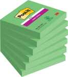 Haftnotiz Super Sticky Note, 76 x 76 mm, immergrün,...