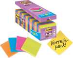 Super Sticky Notes, 76 x 76 mm, 24 Blöcke,...