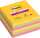 Haftnotiz Super Sticky Notes, 101 x 101 mm, liniert, Carnival Collection ultragelb, limonengrün, powerpink, 70 Blatt/Block, 6 Blöcke