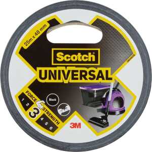 Klebefilm Scotch® Universal 2904, 48 mm x 25 m, schwarz