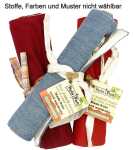 NewPen Stofffedermappe mit 12 Eco Buntstiften