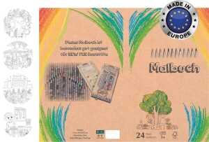 NewPen Malbuch "Eco Goloring Book" DIN A4