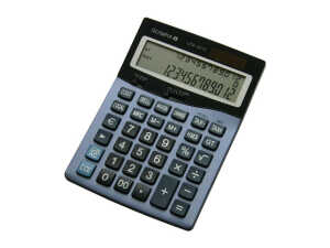 Olympia Tischrechner anzeigend LCD 4312 12 Stellen, Solar/Batterie