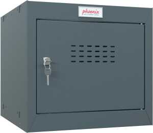 Würfel Schließfach, Volumen 44 Liter, anthrazit