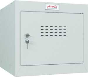 Würfel Schließfach, Volumen 44 Liter, grau