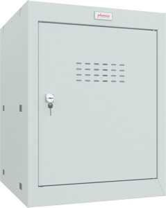 Würfel Schließfach, Volumen 66 Liter, grau