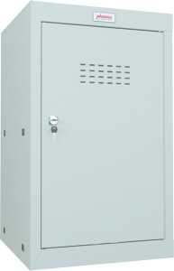 Würfel Schließfach, Volumen 87 Liter, grau