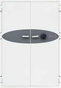 Tresor Data Commander, Fingerabdruck-Schloss, Volumen 457 Liter, weiß