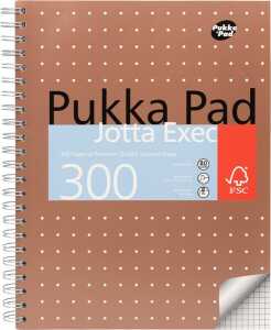 Pukka Metallic Executive Collegeblock DIN A4 kariert 150 Blatt