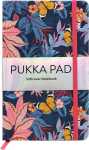 Pukka Bloom Softcover Notizbuch Blau liniert 96 Blatt
