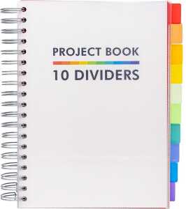 Pukka Organiserbook DIN B5 liniert - 10 Trennblätter 200 Blatt