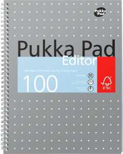 Pukka Metallic Editor Collegeblock DIN A4 liniert 50 Blatt