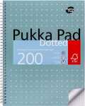 Pukka Metallic Collegeblock DIN A4 gepunktet 100 Blatt