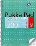 Pukka Metallic Collegeblock DIN A4 kariert 100 Blatt
