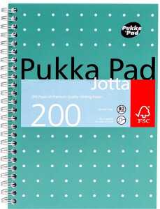 Pukka Metallic Collegeblock DIN A5 liniert 100 Blatt