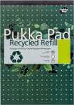 Pukka Recycled Briefblock DIN A4 liniert 50 Blatt