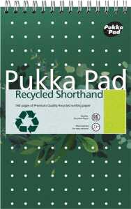 Pukka Recycled Shorthandblock liniert 80 Blatt