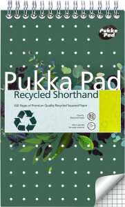 Pukka Recycled Shorthandblock kariert 80 Blatt
