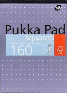 Pukka Metallic Briefblock DIN A4 kariert 80 Blatt