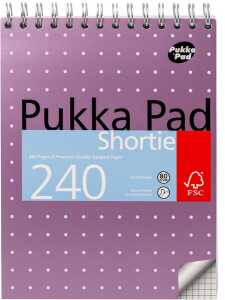 Pukka Metallic Shorthandblock kariert 120 Blatt