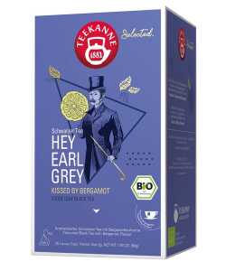 Teekanne BIO Luxury Cup Hey Earl Grey, Pyramidenbeutel, 25 Stück