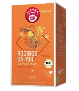 Teekanne BIO Luxury Cup Cup Rooibos Safari, Pyramidenbeutel, 25 Stück