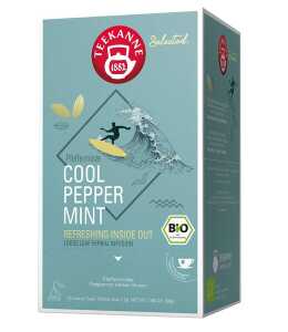 Teekanne BIO Luxury Cup Cool Peppermint, Pyramidenbeutel, 25 Stück