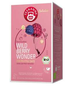 Teekanne BIO Luxury Cup Wild Berry Wonder, Pyramidenbeutel, 25 Stück