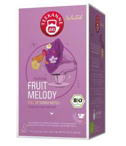 Teekanne BIO Luxury Cup Fruit Melody, Pyramidenbeutel, 25 Stück