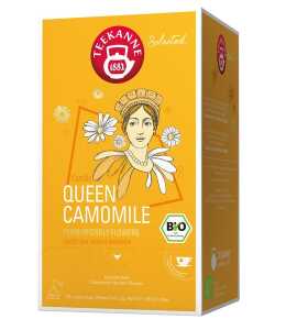 Teekanne BIO Luxury Cup Queen Camomile, Pyramidenbeutel, 25 Stück