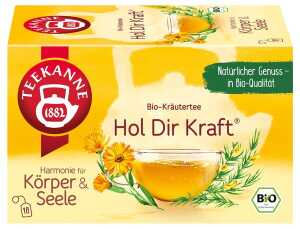 Teekanne BIO Harmonie Körper & Seele, Hol Dir Kraft, 18 Stück