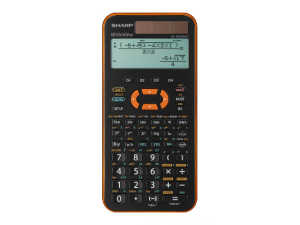 Sharp Schulrechner EL-W531 XG-YR 335 Funktionen, Orange