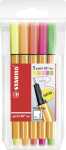 STABILO Fineliner point 88 Mini Neon 5 Stück...