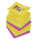 3M Haftnotizen Post-it Notes Super Sticky Z-Notes Carnival 76x76mm 6x90 Blatt