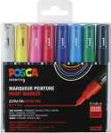 uni POSCA Acrylmarker Set PC1-MC 0,7mm 8 Stück...