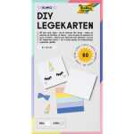 folia DIY Legekarten blanko 6x6cm 60 Karten