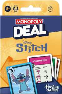 Monopoly Deal Kartenspiel Disney Stitch