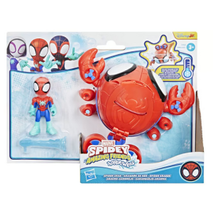 Marvel Spidey and his amazing Friends Spielfigur & Fahrzeuge Water-Webs mit Farb-Wechsel sortiert