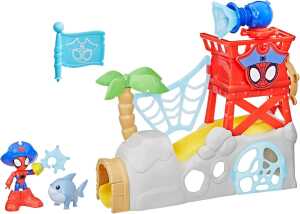 Marvel Spidey and his amazing Friends Spielset Water-Webs Insel