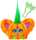 Plüsch Furby Furblets Boo-Kin mit Sound und Musik