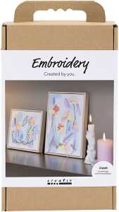 creativ company Kreativ Set 2 Sticken Bilder pastell