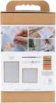 creativ company Kreativ Set 2 Sticken Bilder pastell
