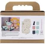 creativ company Kreativ Set Amigurumi Maus mint